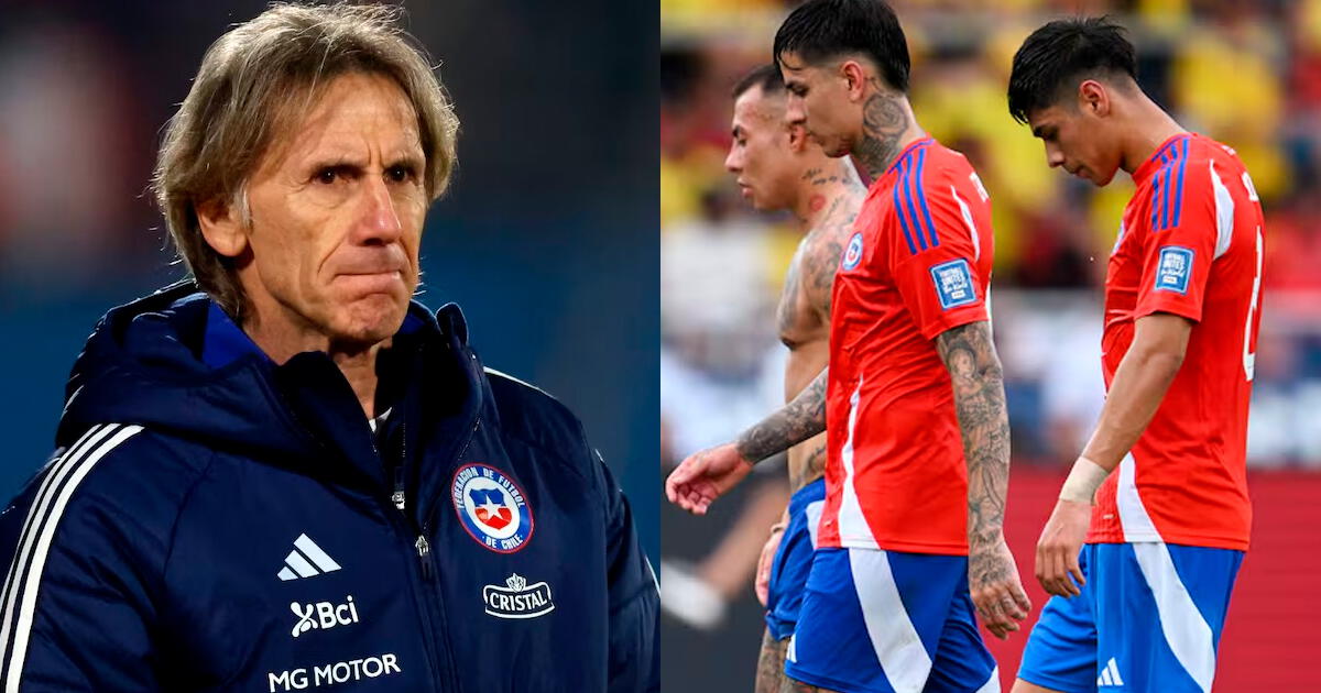 Capitán de Chile respalda a GARECA tras su cuarta derrota seguida: 