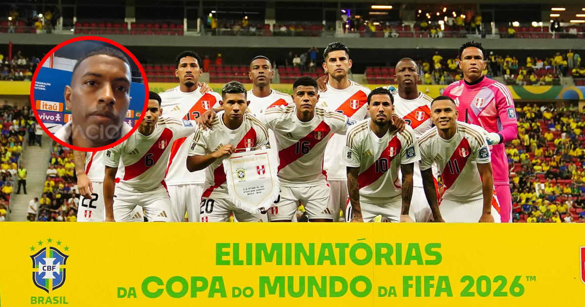 Araujo contundente sobre Brasil tras estrepitosa derrota de Perú: 