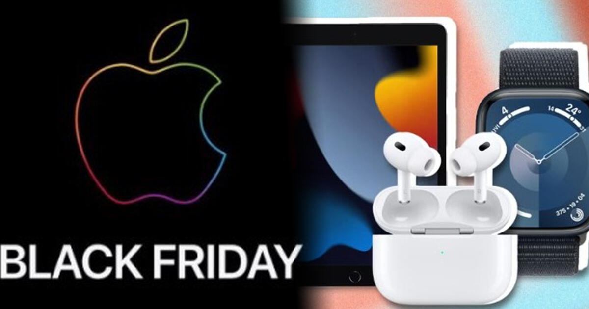 Black Friday de Apple: conoce las OFERTAS DE LOCURA en iPads, MacBook y más en EE.UU.