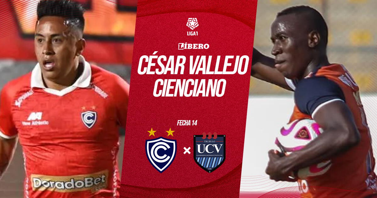 César Vallejo vs. Cienciano EN VIVO con Christian Cueva: hora y dónde ver la Liga 1