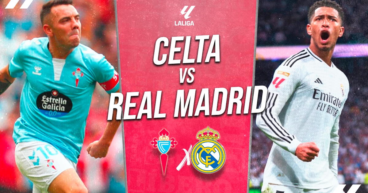 Real Madrid vs. Celta EN VIVO por LaLiga: pronósticos, horarios y dónde ver partido