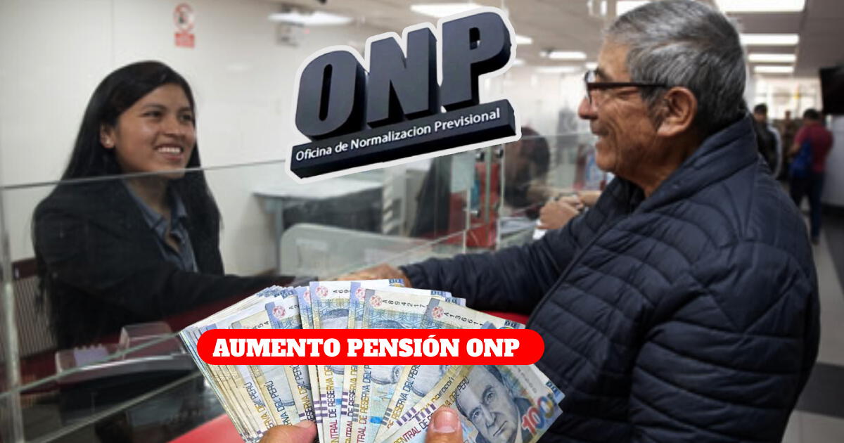 Gobierno peruano INCREMENTÓ monto de la pensión para jubilados ONP: ¿desde cuándo se aplicará?