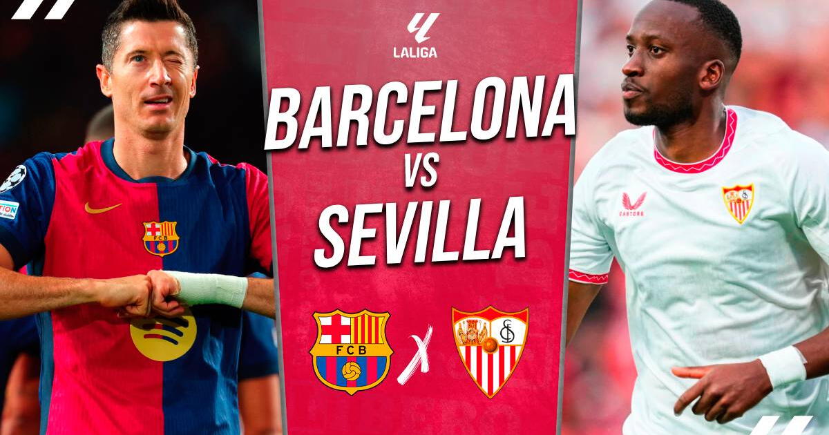 Barcelona vs Sevilla EN DIRECTO por LaLiga: cuando juega, horario, canal y donde ver partido