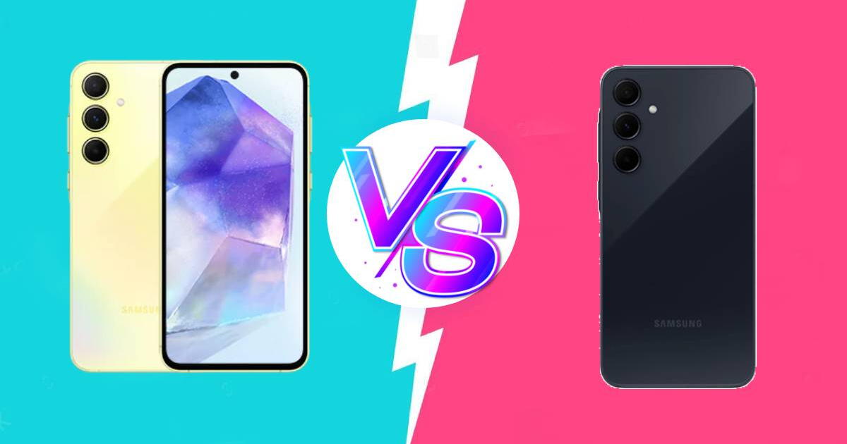 Galaxy A55 vs A35: ¿en qué se diferencian estos dos teléfonos de Samsung y cuál vale la pena comprar?