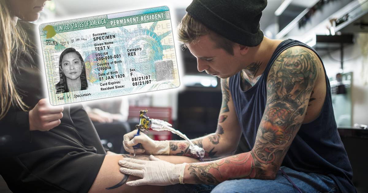 Estos TATUAJES podrían poner en peligro tu GREEN CARD: Funcionarios de Inmigración revelan la verdad