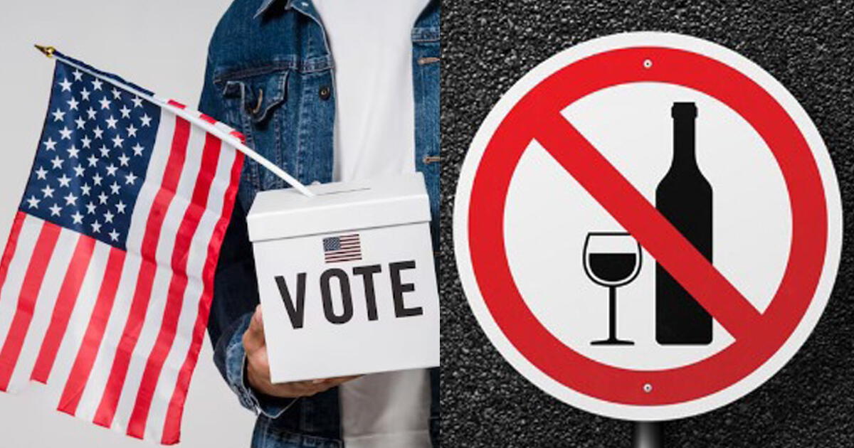 Ley seca en elecciones EE.UU: ¿Habrá RESTRICCIÓN para los votantes y qué Estados la aplican?