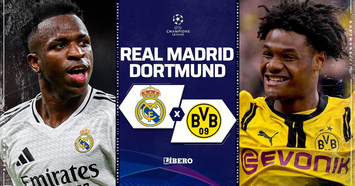 Real Madrid vs. Dortmund EN VIVO por Champions League: cuándo juegan, hora y dónde ver