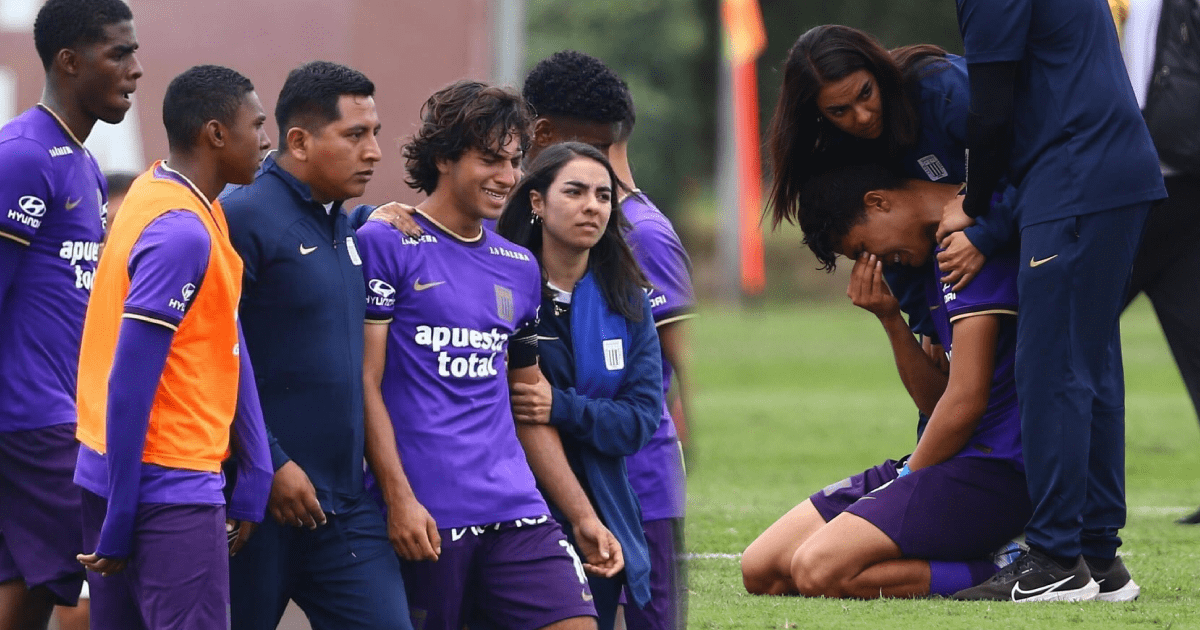 ¡El dolor de la DERROTA! El LLANTO de los jugadores de Alianza tras perder ante Universitario