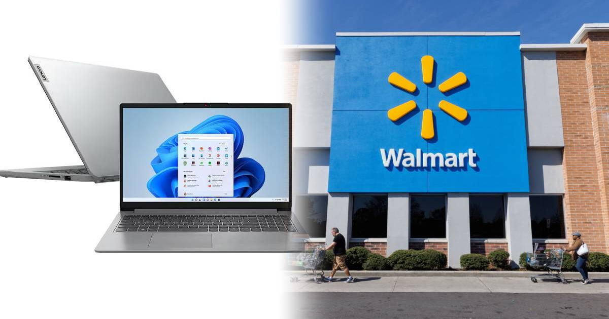 Walmart: Esta laptop, con una duración de hasta 10 horas, compite con una Mac y cuesta menos de 170 USD