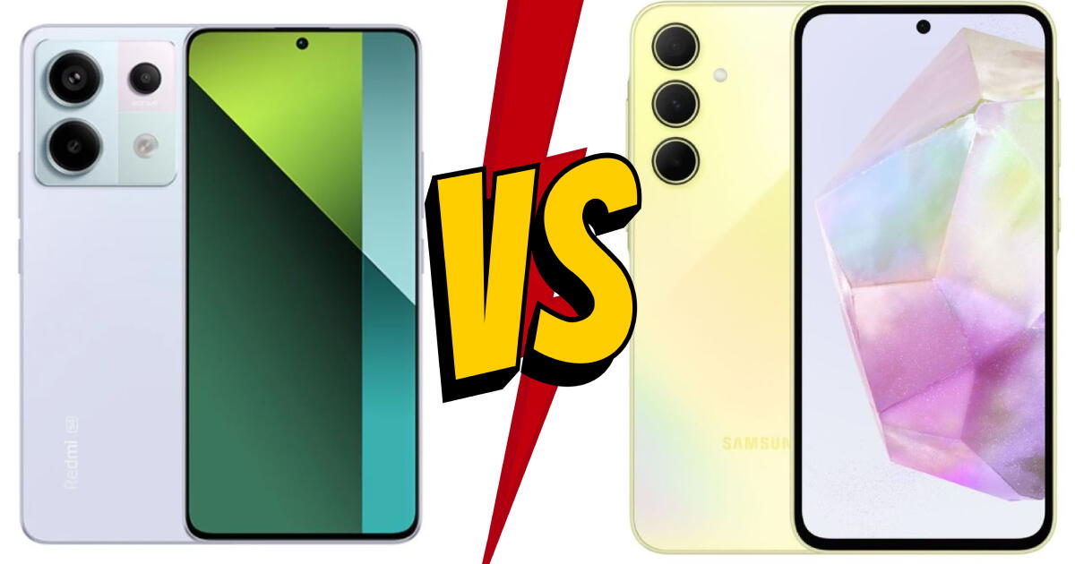 Xiaomi Redmi Note 13 Pro 5G vs. Samsung A35 5G: ¿Cuál es el mejor gama media para comprar en 2024?