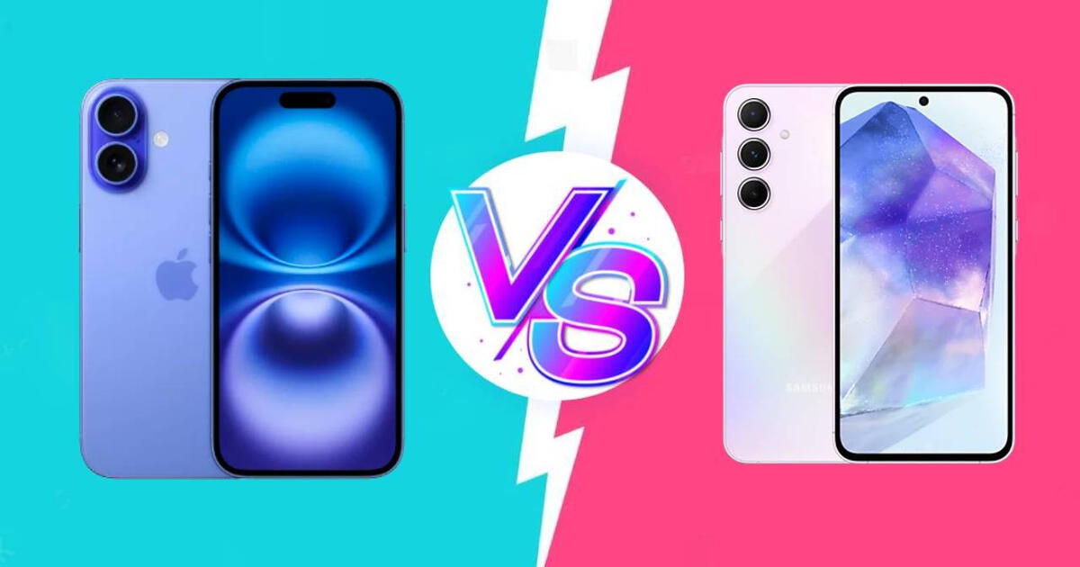 IPhone 16 vs. Galaxy A55: ¿Qué diferencia hay entre ambos teléfonos y cuál vale la pena comprar hoy?