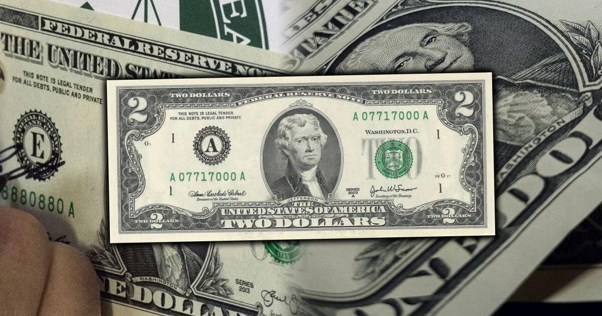 ASÍ LUCE el billete de 2 dólares de sello rojo que vale US$4,500 en EE. UU.: ¿CUÁNTOS HAY en la actualidad?