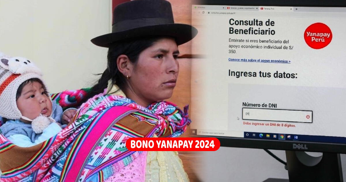 Bono Yanapay 2024: ¿Existe un LINK para consultar si recibirás los 350 soles?