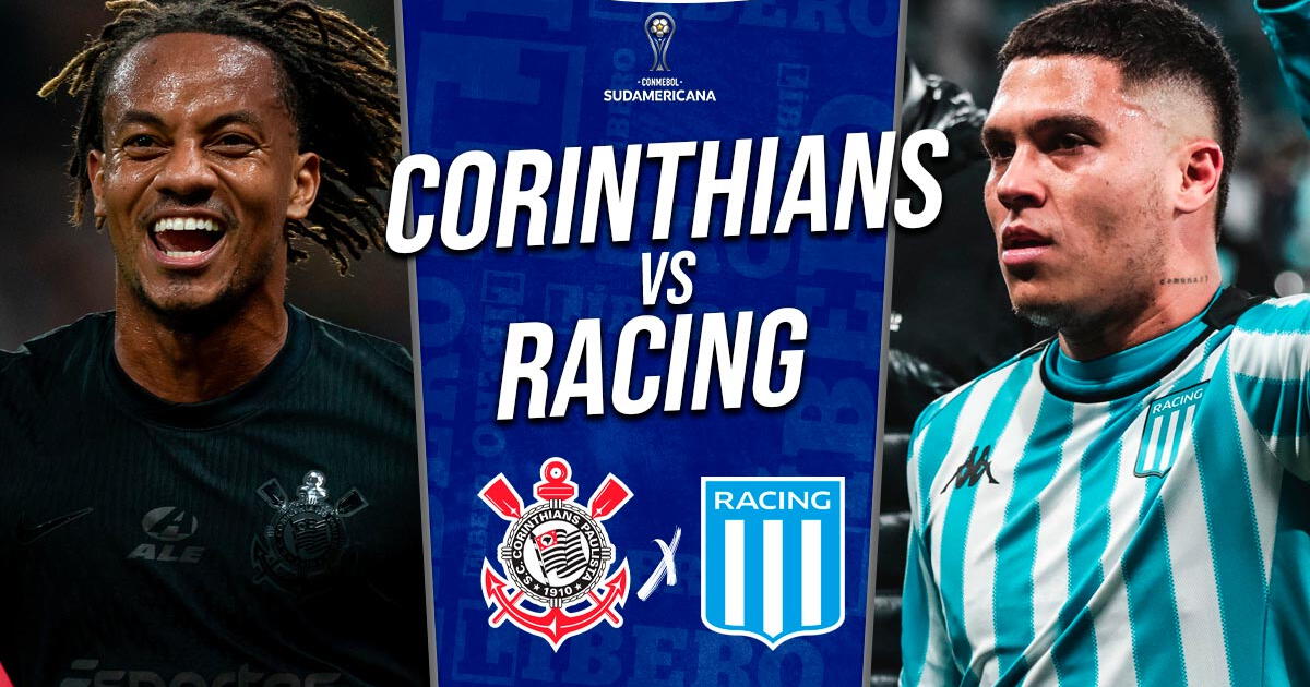 Corinthians vs. Racing EN VIVO por Copa Sudamericana: cuándo juega, horario, canal y pronóstico