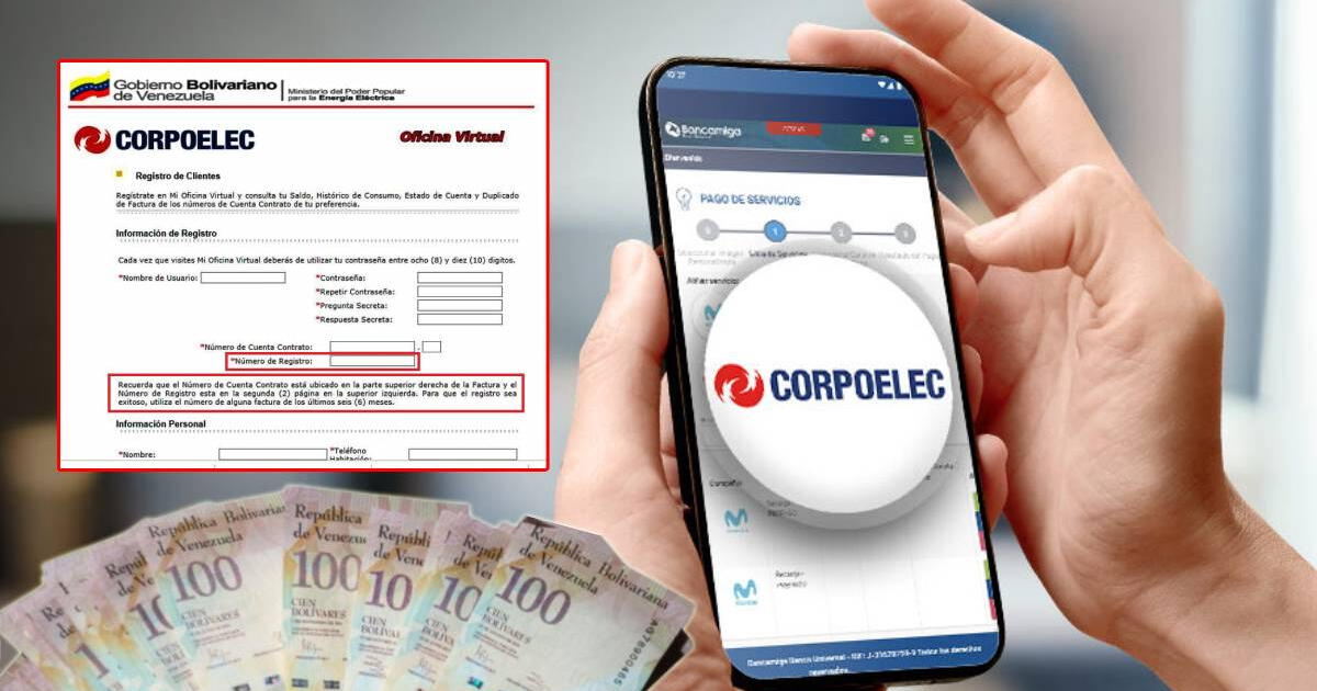 PAGO Corpoelec 2024: Los 4 sencillos pasos para CANCELAR tu deuda a través del Sistema Patria - GUÍA FÁCIL