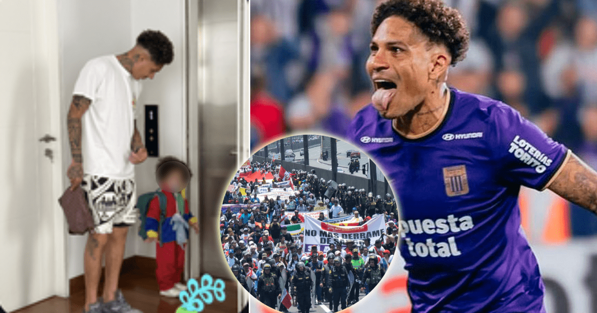 Paolo Guerrero se olvidó del PARO y llevó a su hijo al colegio: tuvieron que regresar 