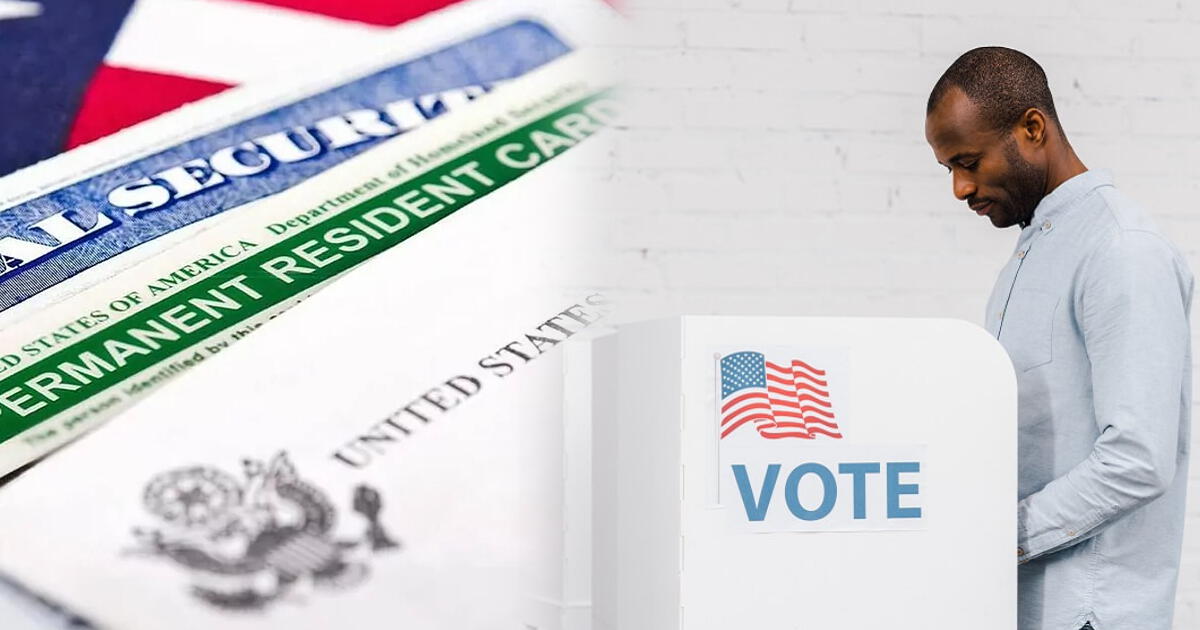 ¿Puede votar un titular de la GREEN CARD en las elecciones de Estados Unidos 2024?