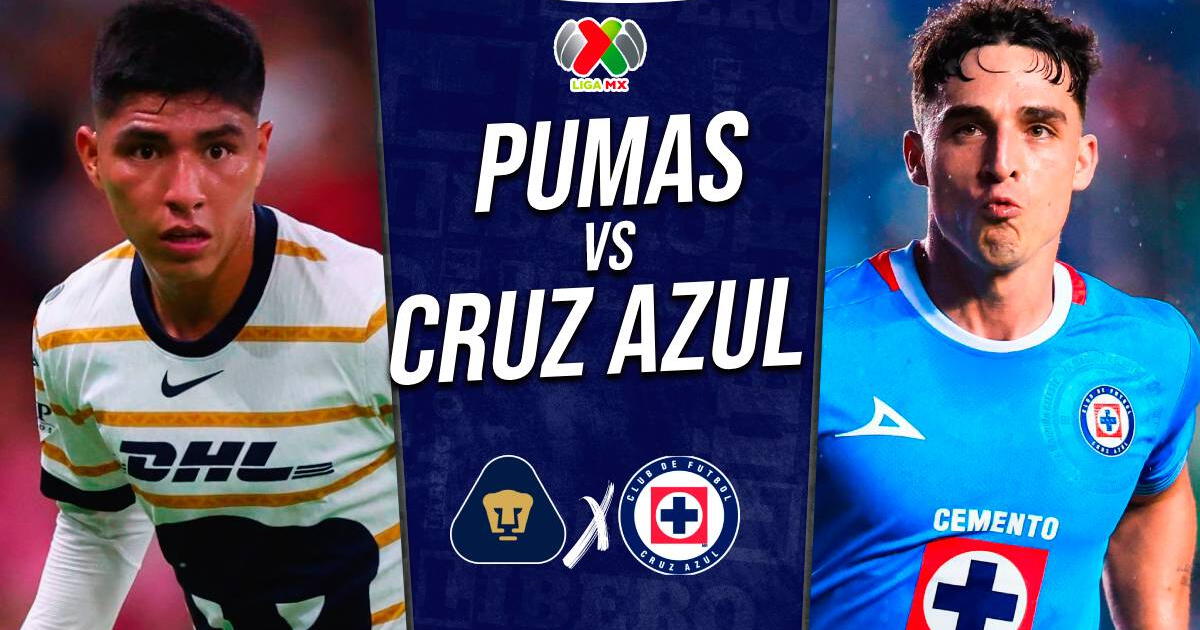 Pumas vs Cruz Azul EN VIVO con Piero Quispe: horario, pronóstico y dónde ver Liga MX 2024