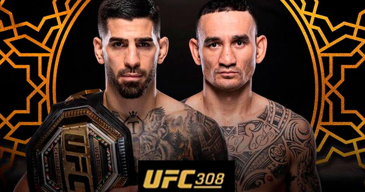 UFC 308 EN VIVO: fecha, horario, cartelera y dónde ver Ilia Topuria vs Max Holloway