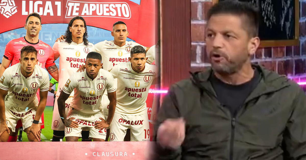 Pedro García apuntó a Universitario e indicó el jugador que NO DEBE ser suplente: 