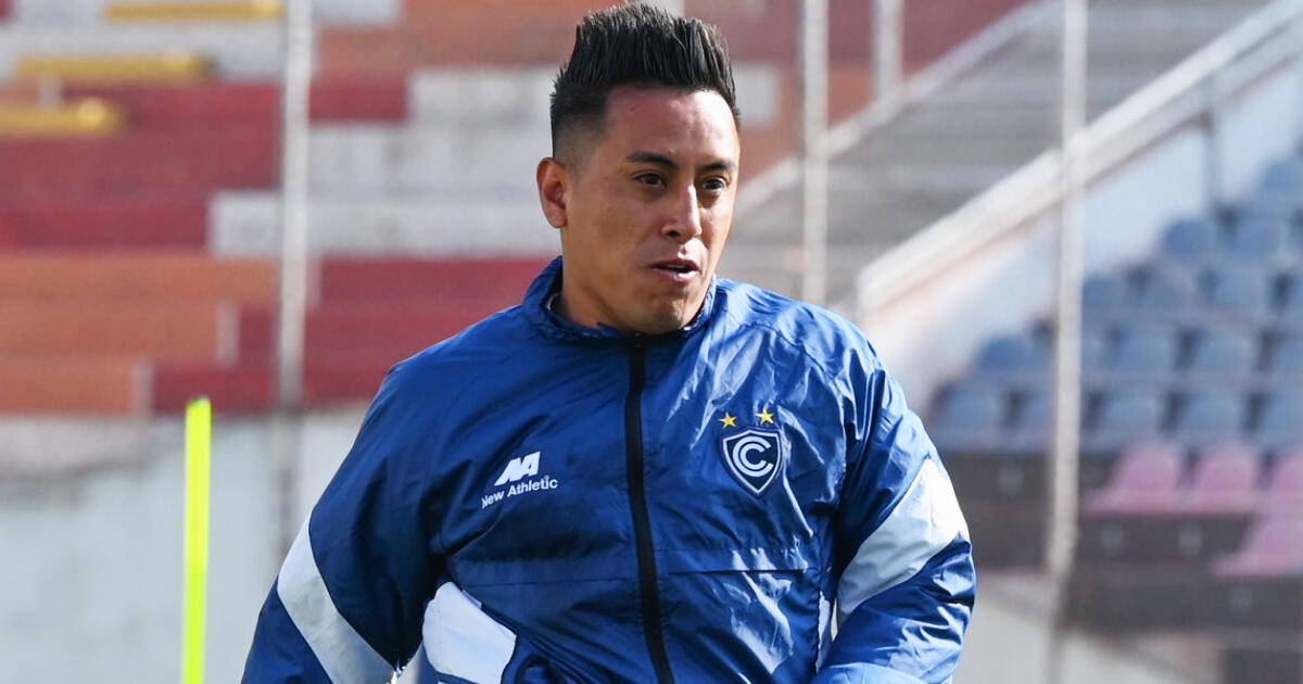 Christian Cueva definió su futuro con Cienciano previo a partido crucial ante Universitario