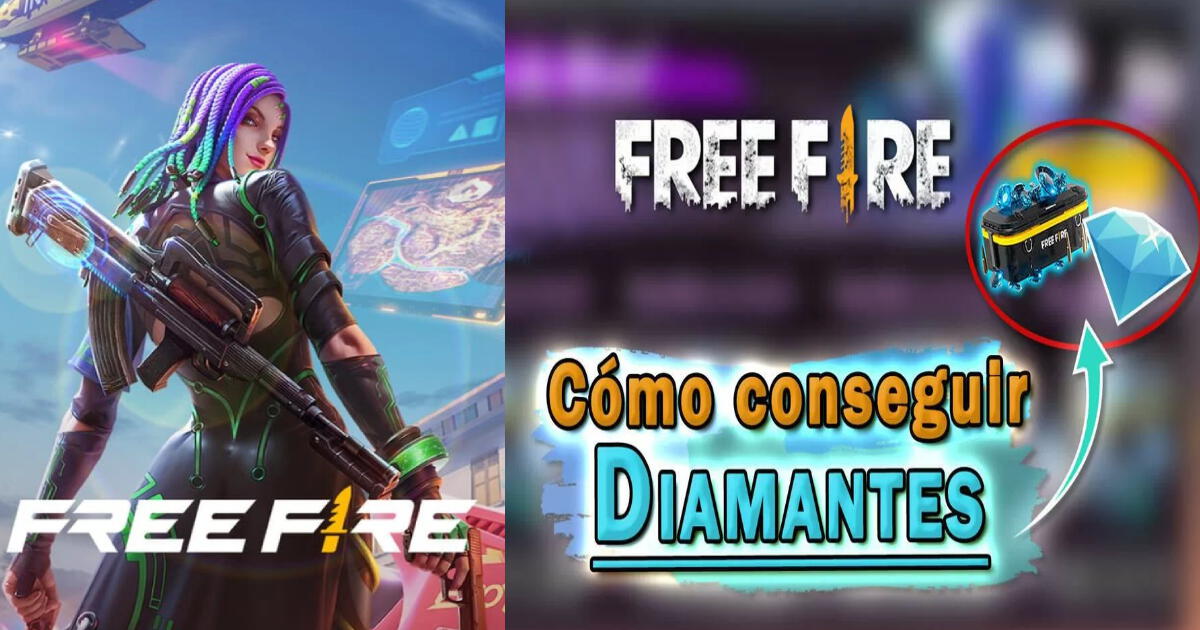 Free Fire: así podrás conseguir DIAMANTES GRATIS sin gastar dinero y 100% LEGAL