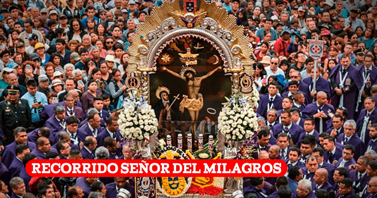 Señor de los Milagros: horario, recorridos y desvíos del cuarto recorrido del Cristo Moreno