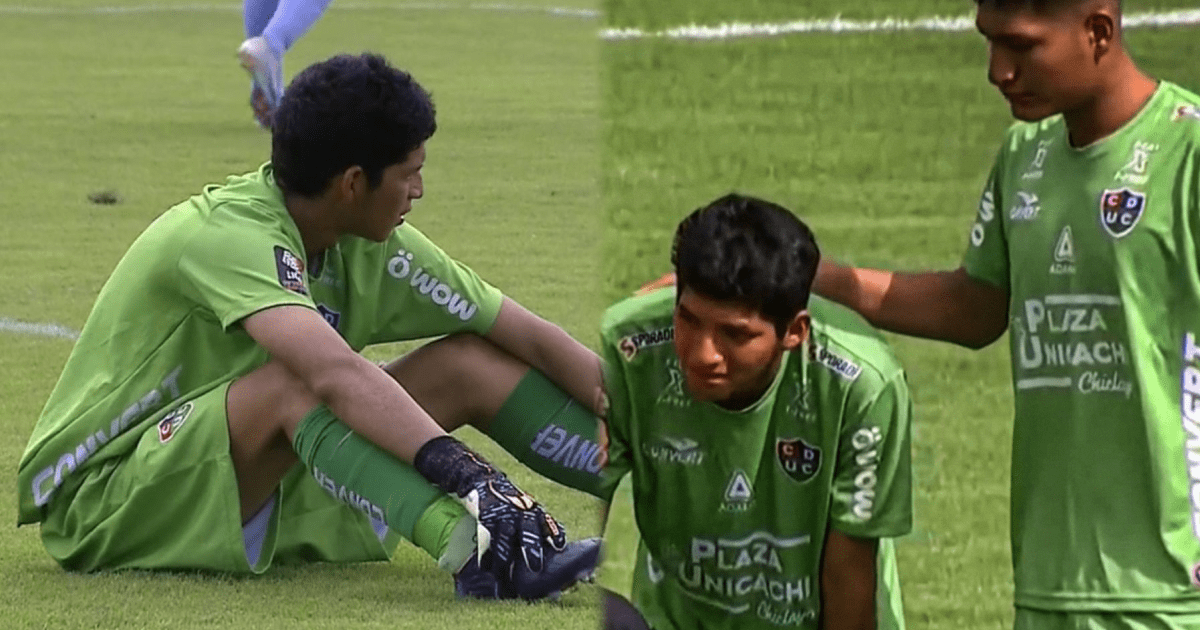 El DESCONSOLADO LLANTO del joven arquero de Unión Comercio que debutó recibiendo 12 goles