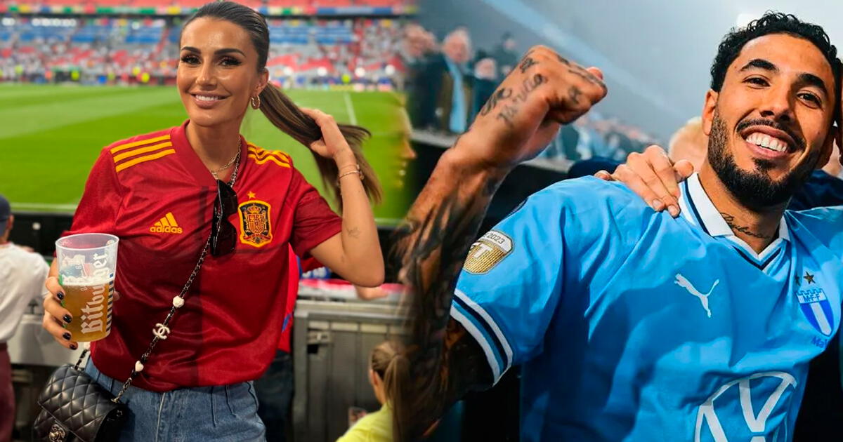 Novia de Sergio Peña celebra que jugador peruano se consagró bicampeón de Suecia con el Malmö