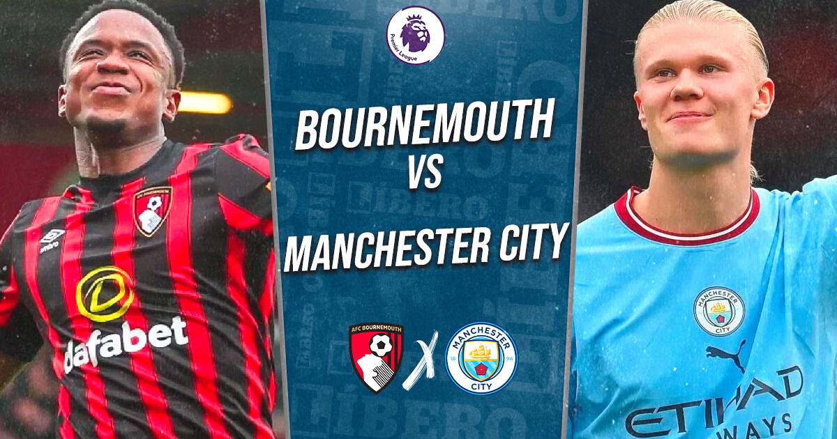 Bournemouth vs Manchester City EN VIVO: cuándo juega, horario y en qué canal ver