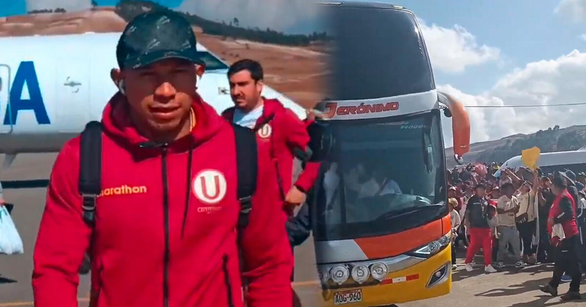 Fiesta crema en Andahuaylas: hinchas sorprenden al equipo en previa del Universitario - Chankas