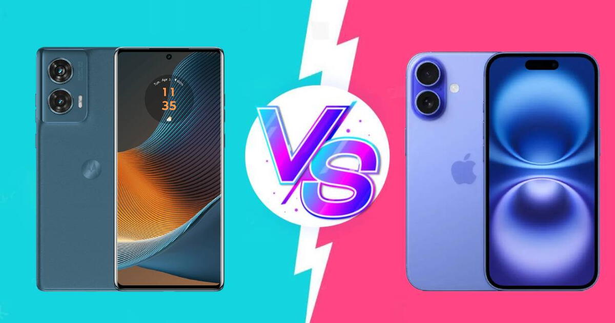 Motorola Edge 50 vs. iPhone 16: ¿Cuál de estos teléfonos es más potente y qué precio tienen hoy?