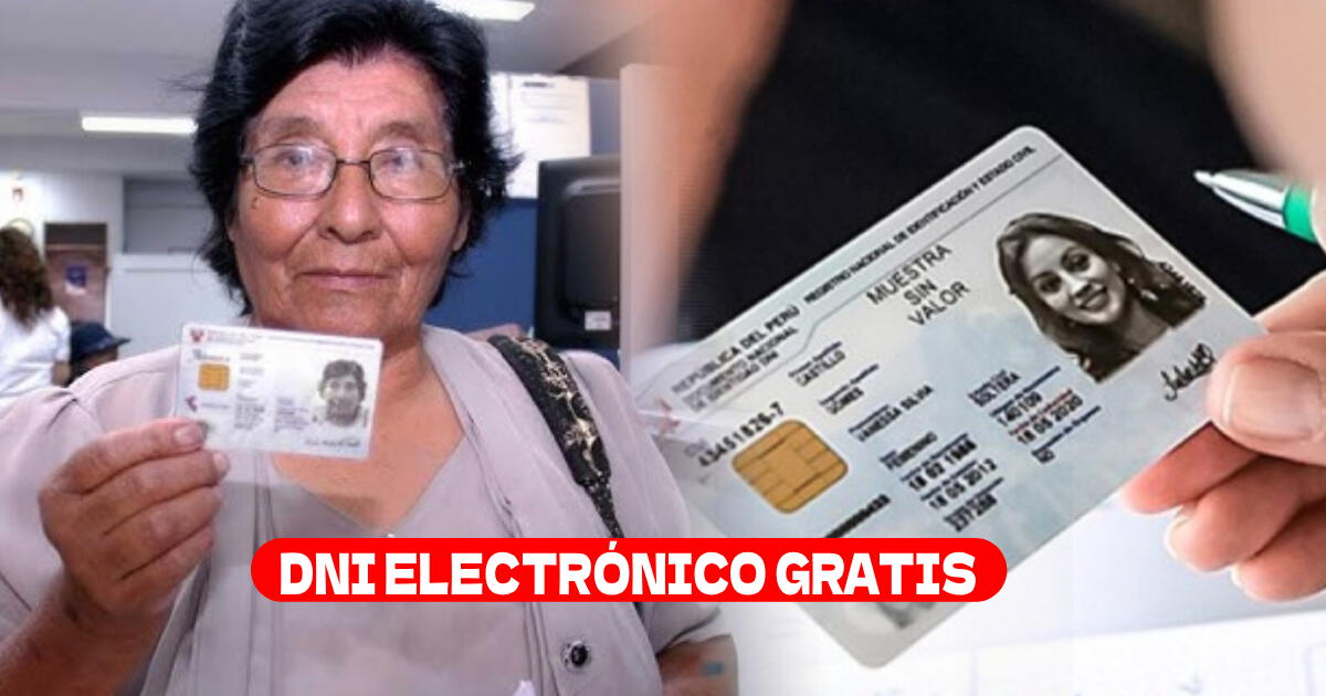 DNI electrónico GRATIS para el 6 de noviembre: requisitos y dónde realizar el trámite