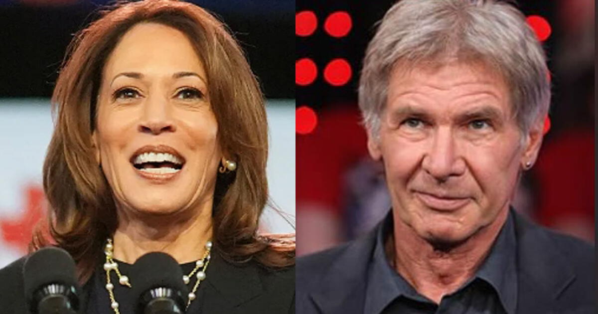 Harrison Ford RESPALDA a Kamala Harris y lanza FUERTE mensaje a Donald Trump