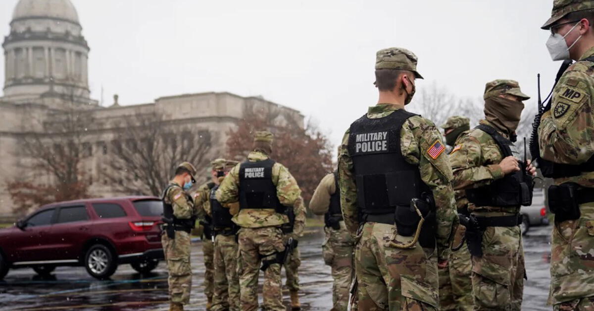 Tropas de la Guardia Nacional en ALERTA ante disturbios en Estados por elecciones en USA