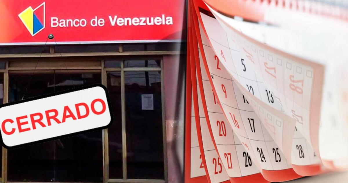 Calendario bancario 2025 vía Sudeban: Estos son los feriados y días festivos OFICIALES para el próximo año