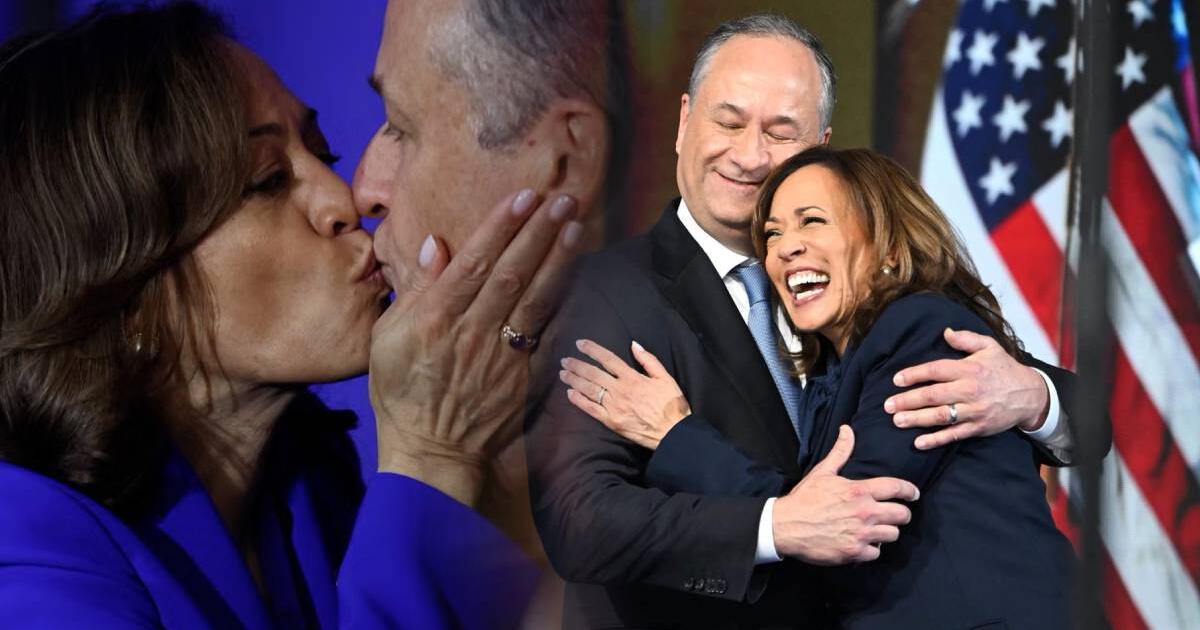 La romántica historia de amor de Kamala Harris y Doug Emhoff: una cita a ciegas y un matrimonio casero