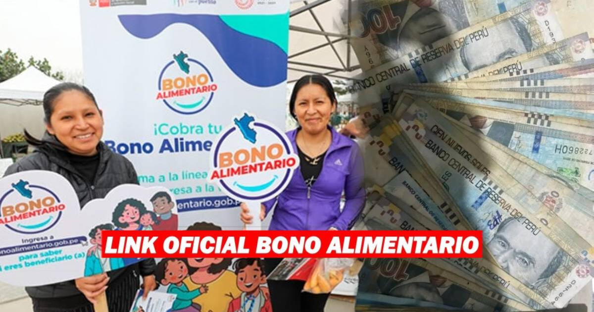 Bono Alimentario, lunes 4 de noviembre: ¿Se activó NUEVO PAGO en el Perú? Verifica si hay LINK OFICIAL