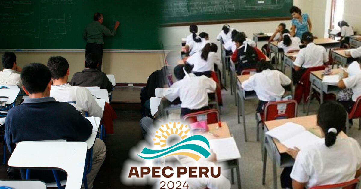 ¿Habrá clases durante los días 14, 15 y 16 de noviembre? Esto dijo el Minedu sobre el Foro APEC