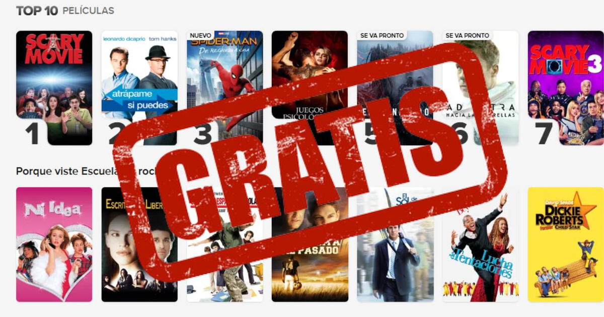 Olvídate de las películas 'pirata' o pagar suscripción de Netflix: esta plataforma es GRATUITA e incluye grandes estrenos