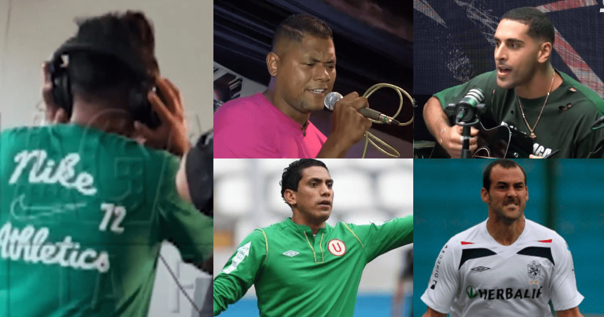 Al mismo estilo que Cueva: los 'jugadores - cantantes' que pasaron por el fútbol peruano 