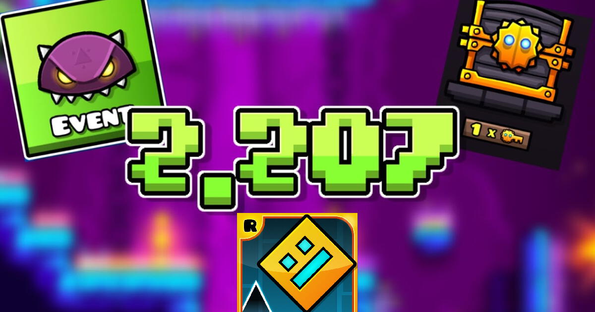 Geometry Dash 2.207 para descargar con la full versión APK en Android 2024