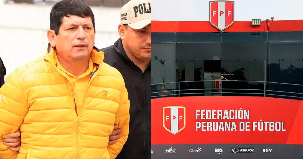 Federación Peruana de Fútbol se pronuncia tras la detención de su presidente Agustín Lozano