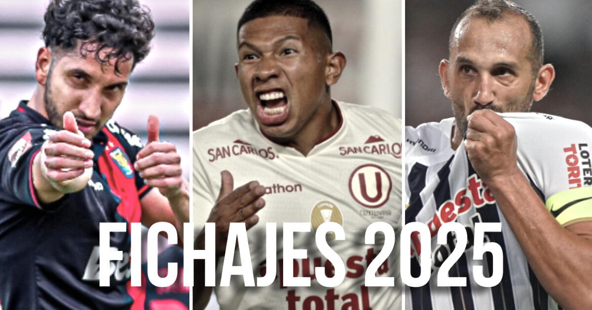 Fichajes de Liga 1 2025: altas, bajas, rumores y renovaciones en mercado del fútbol peruano