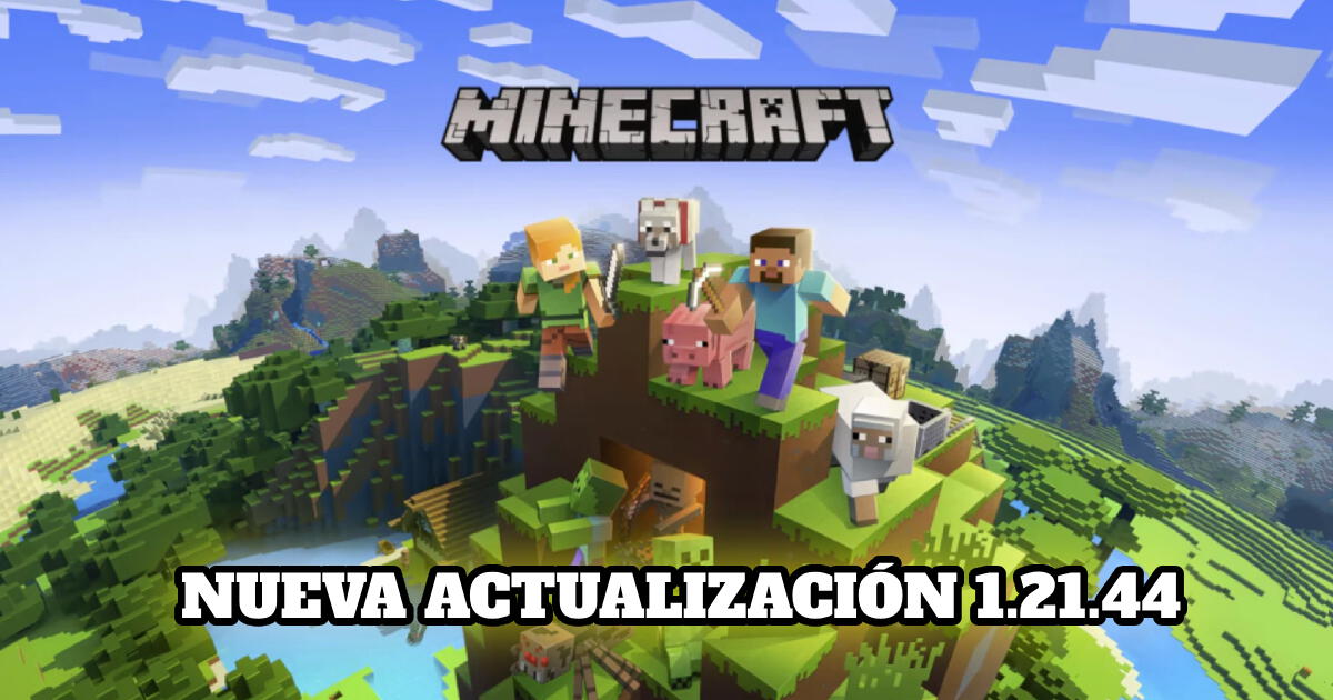 Minecraft 1.21.44 última versión para descargar gratis en Android 2024