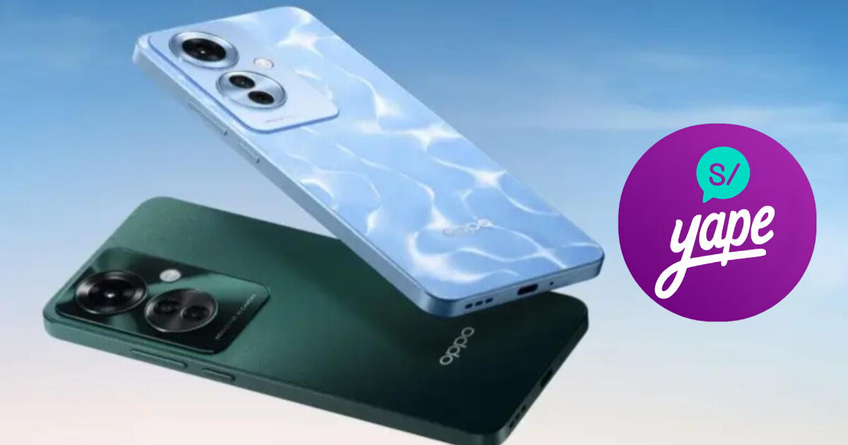 Este Oppo barato tiene 256GB de memoria, cámara de 64MP con IA y resiste golpes a precio de infarto en Yape