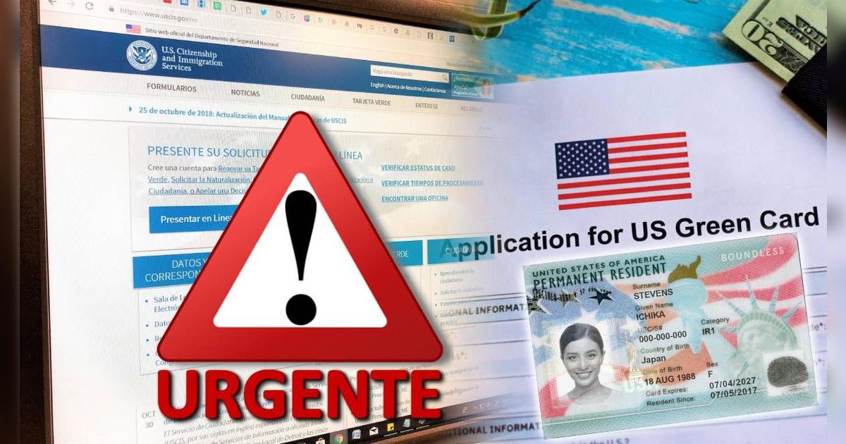 Green Card: ¿USCIS te envió un MENSAJE pidiéndote 