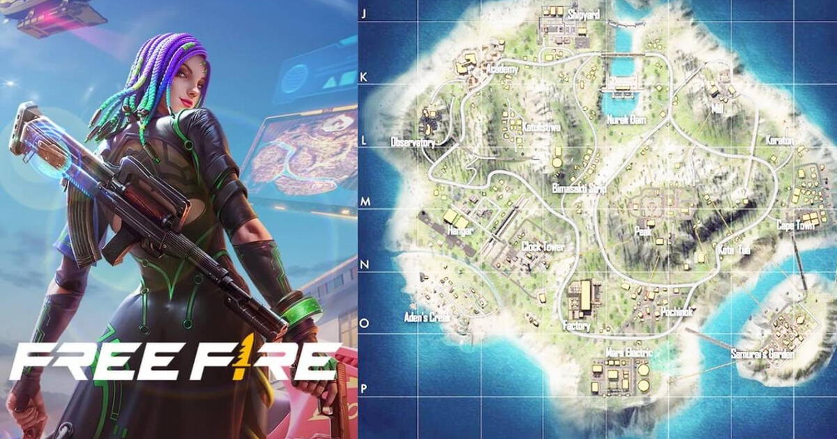 Free Fire: estos 5 lugares en el Mapa son ideales para 'campear' y ganar la partida fácilmente