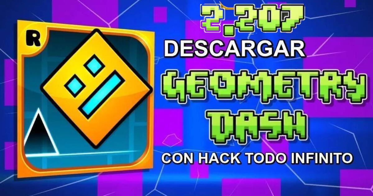 Nueva versión de Geometry Dash 2.207 ya está disponible y asi la puedes instalar GRATIS en tu teléfono o PC