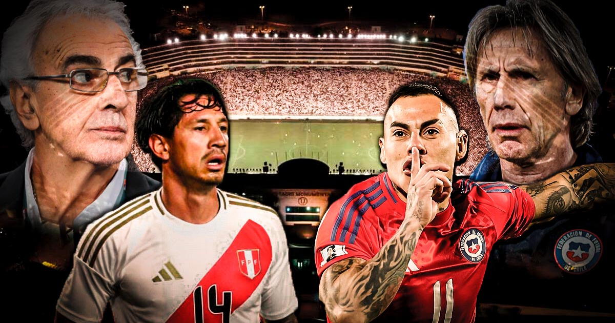 Alineaciones Perú vs Chile: Fossati alista RENOVADO once para ganar el Clásico del Pacífico